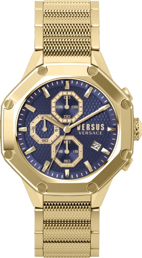 versus versace kowloon park goudkleurig|Versus Versace Mens Kowloon Watch VSP391019 Gold.